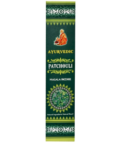 Incenso Masala Ayurvedico Patchouli 15 stick