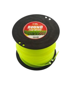Rotolo 2 Kg filo Giallo Fluo Tondo diametro 4 mm Lunghezza 140 metri
