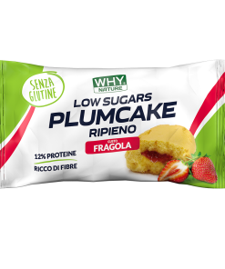 Plumcake proteico ripieno fragola 50g Why Nature