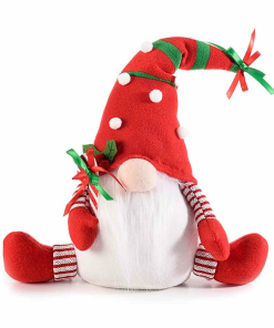 Fermaporta Babbo Natale con cappello modellabile