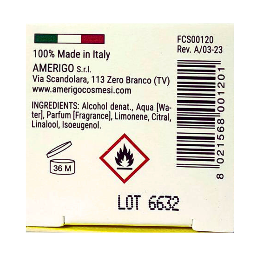 Amerigo Fresca Sinfonia eau de parfum 50ml - immagine 3