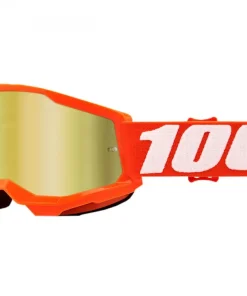 MASCHERA Motocross Bambino/a Strata 2 Junior Google Orange
