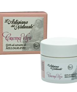 Crema viso q10 e melograno BIO 50ml