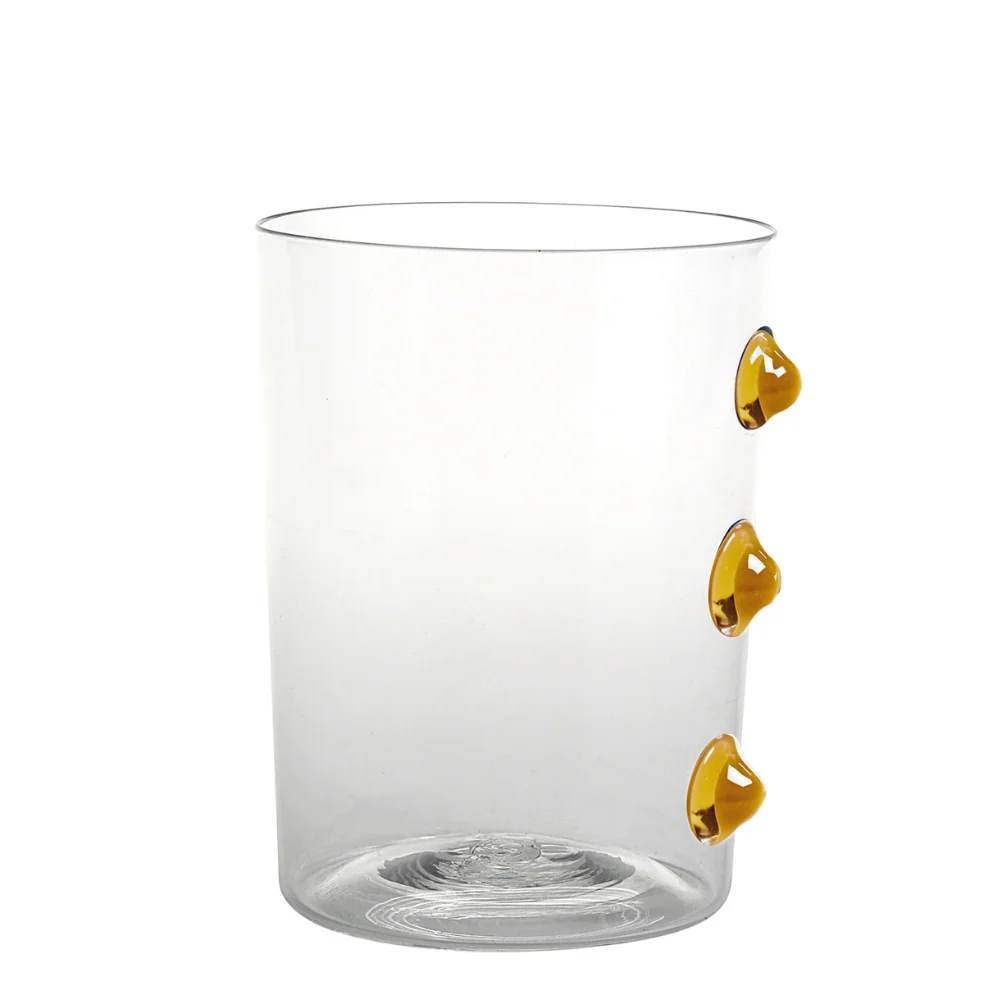 37 cl - Petoni Bicchiere Acqua 3 Punti Verticali in Vetro Borosilicato - Set 6 Pezzi - immagine 9