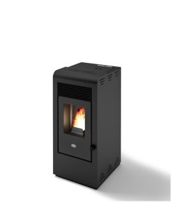 Stufa a Pellet Eva Calor Rita 9 KW Nero Goffrato – 901655900