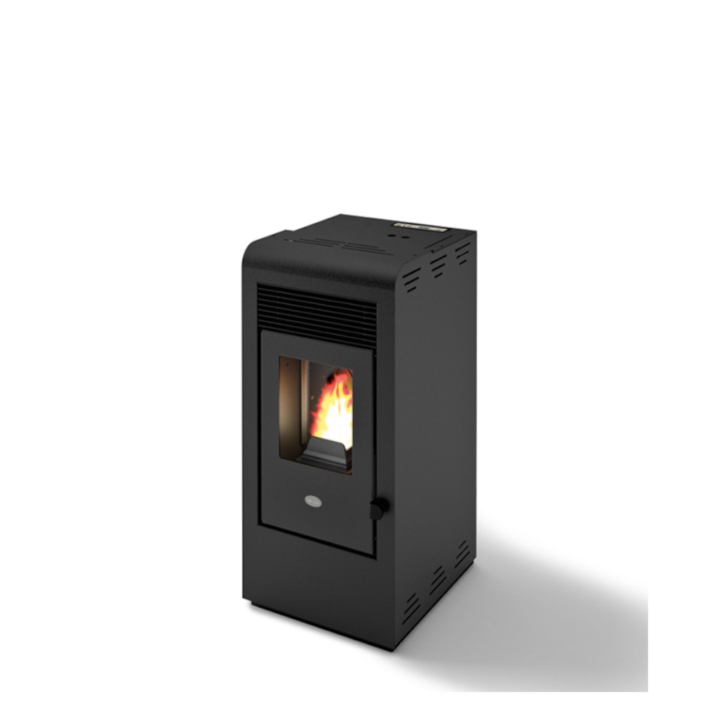 Stufa a Pellet Eva Calor Rita 9 KW Nero Goffrato – 901655900