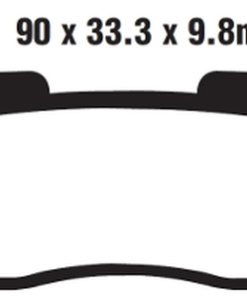 Pastiglie freno EBC SFA498
