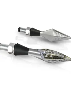 COPPIA FRECCE BARRACUDA X-LED B-LUX ARGENTO N1001/BXA