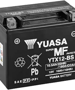 BATTERIA PIOMBO YUASA YTX12-BS