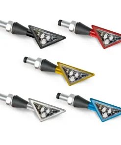 COPPIA FRECCE BARRACUDA Z-LED B-LUX ROSSO N1001/BZR