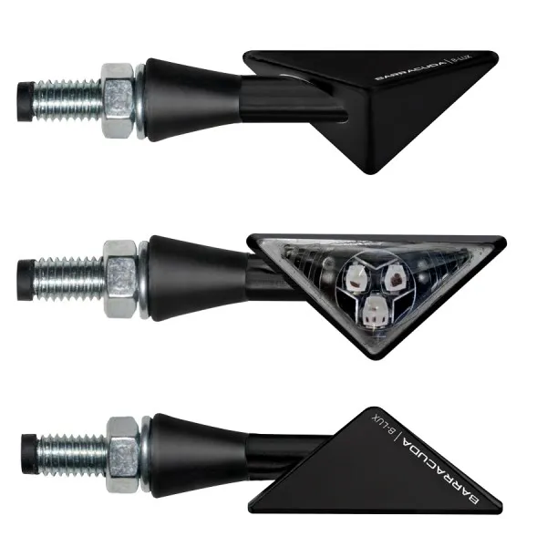 COPPIA FRECCE BARRACUDA Z-LED B-LUX ROSSO N1001/BZR - immagine 2