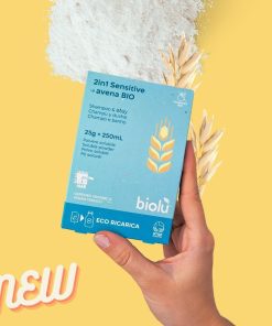 Doccia shampoo 2in1 SENSITIVE AVENA BIO in polvere (25gr)